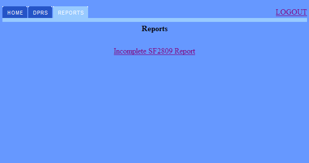 Report page