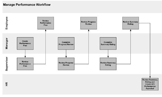 Manage Performance Workflow Flowchart