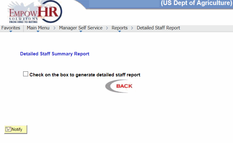 Detailed Staff Report Page (checkbox)