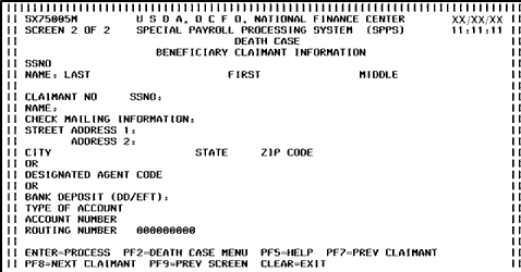 Beneficiary Claimant 2