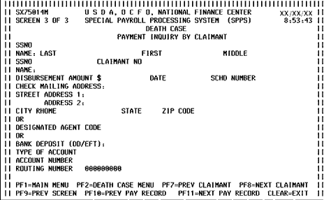 Payment Inq By Claimant