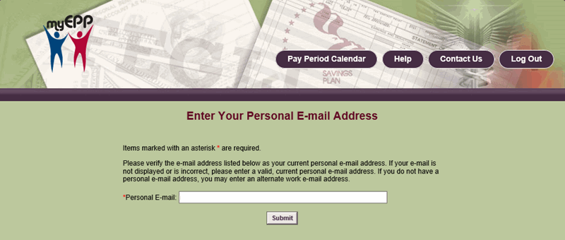 Verify Your Work E-mail Address Page